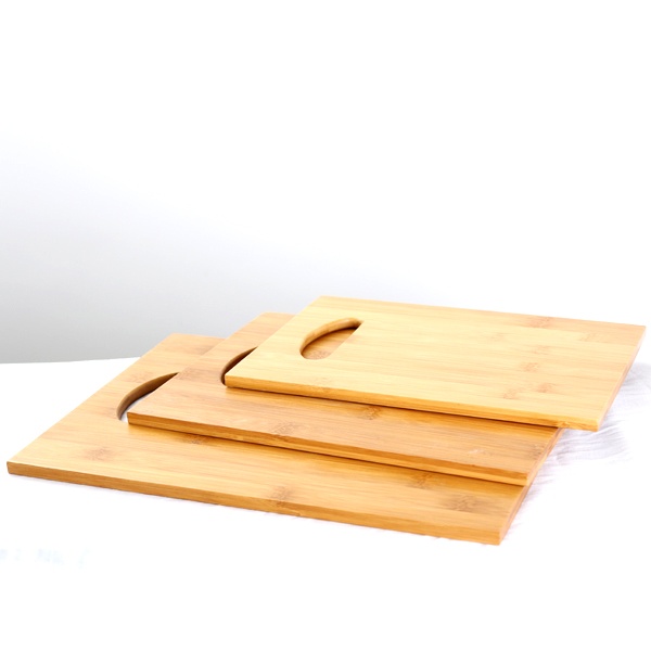 bamboo cutting board with handle