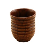 wood wine cup