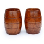 wood wine cup