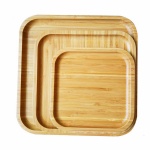 bamboo square plate