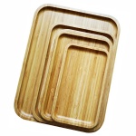 bamboo rectangle plate