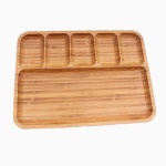 bamboo serving plate