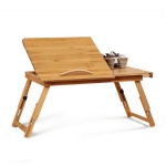 foldable bamboo laptop table