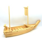 wood sushi boat