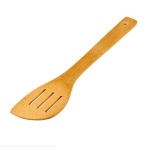 bamboo slotted spatular