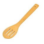 bamboo slotted spoon