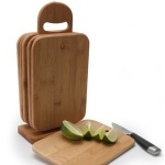 bamboo cheese boards set with stand